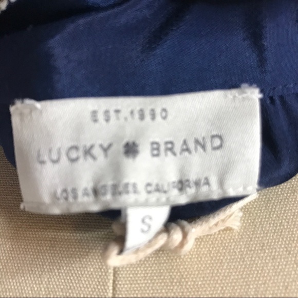 Lucky Brand Ruffle Hem Baby Doll Dress- Small- NWT - Picture 8 of 9